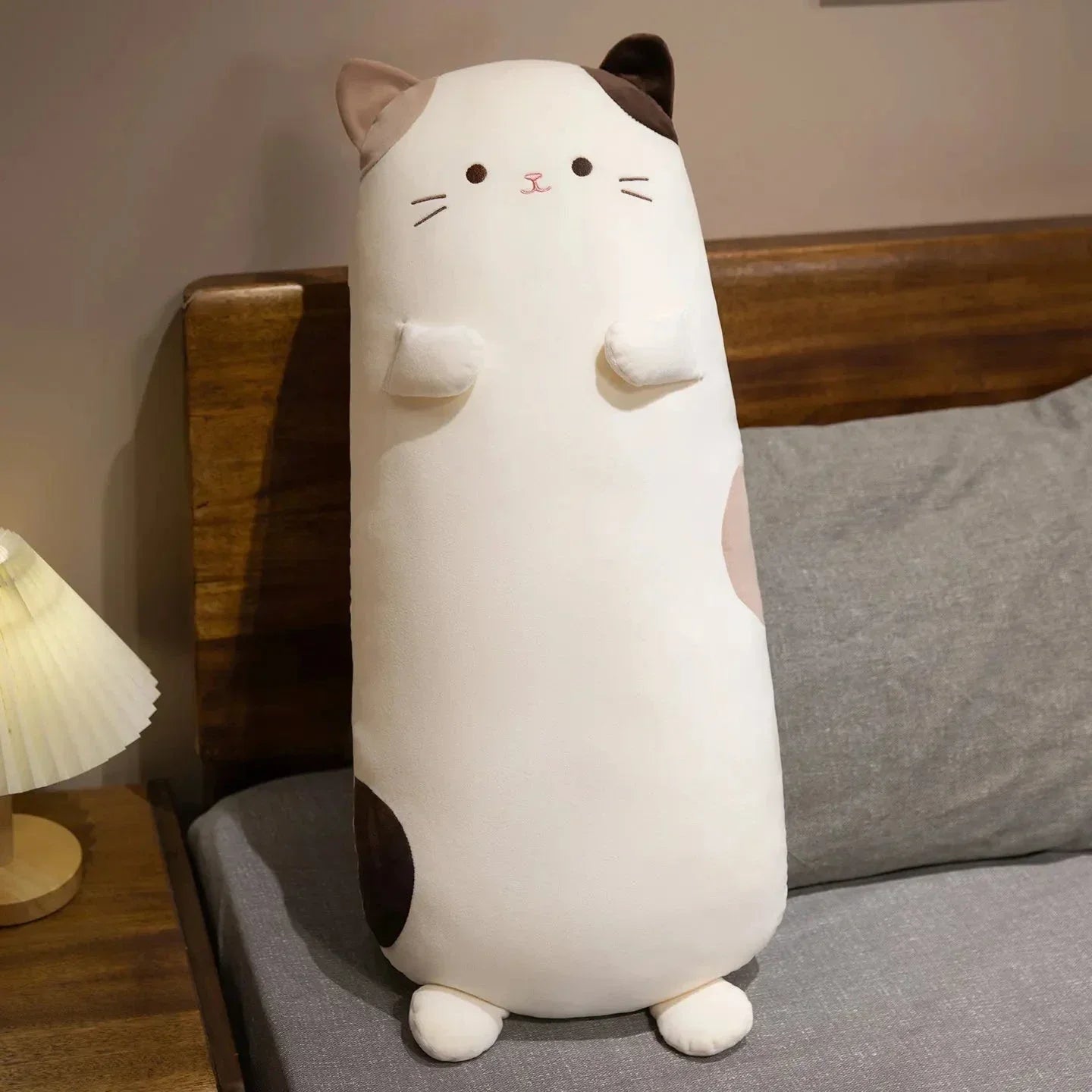 Brehn | Mochi die lange kuschelige gepunktete Katze Plüsch