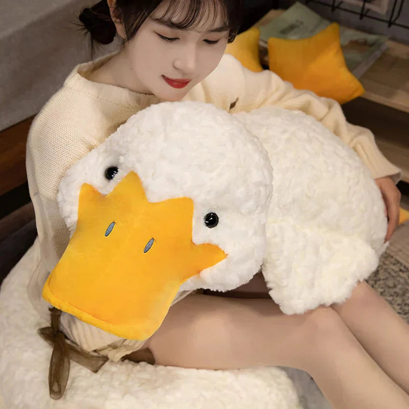 Brehn | Holly die riesige flauschige weiße Ente Plüschfigur