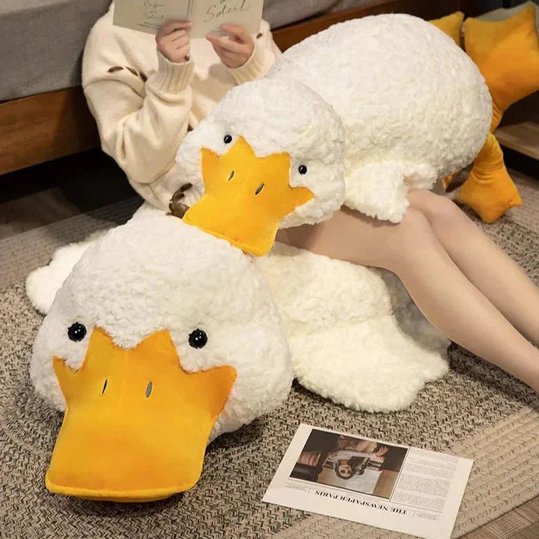 Brehn | Holly die riesige flauschige weiße Ente Plüschfigur