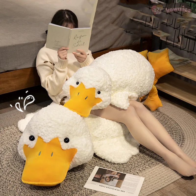 Brehn | Holly die riesige flauschige weiße Ente Plüschfigur