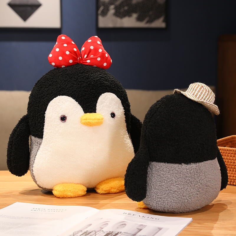 Brehn | Mumble und Frosty der flauschige Pinguin Plüschfigur