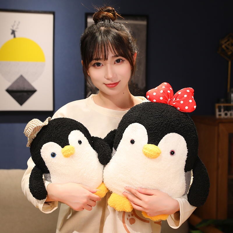 Brehn | Mumble und Frosty der flauschige Pinguin Plüschfigur