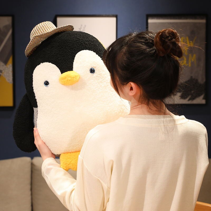 Brehn | Mumble und Frosty der flauschige Pinguin Plüschfigur