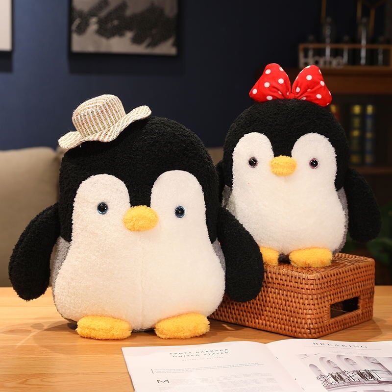 Brehn | Mumble und Frosty der flauschige Pinguin Plüschfigur