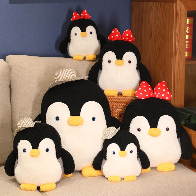 Brehn | Mumble und Frosty der flauschige Pinguin Plüschfigur