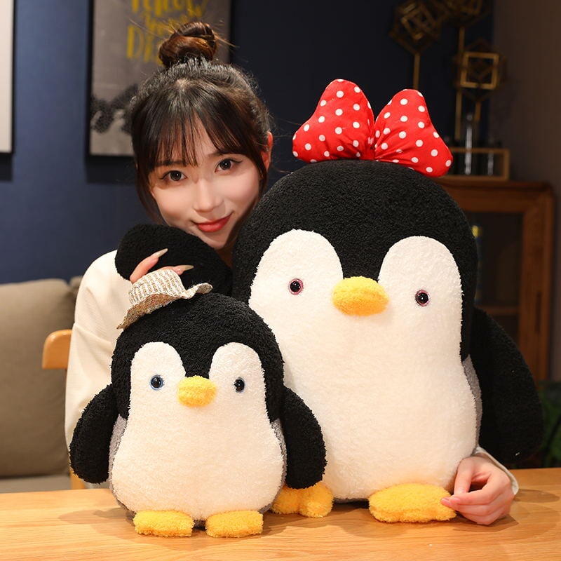 Brehn | Mumble und Frosty der flauschige Pinguin Plüschfigur