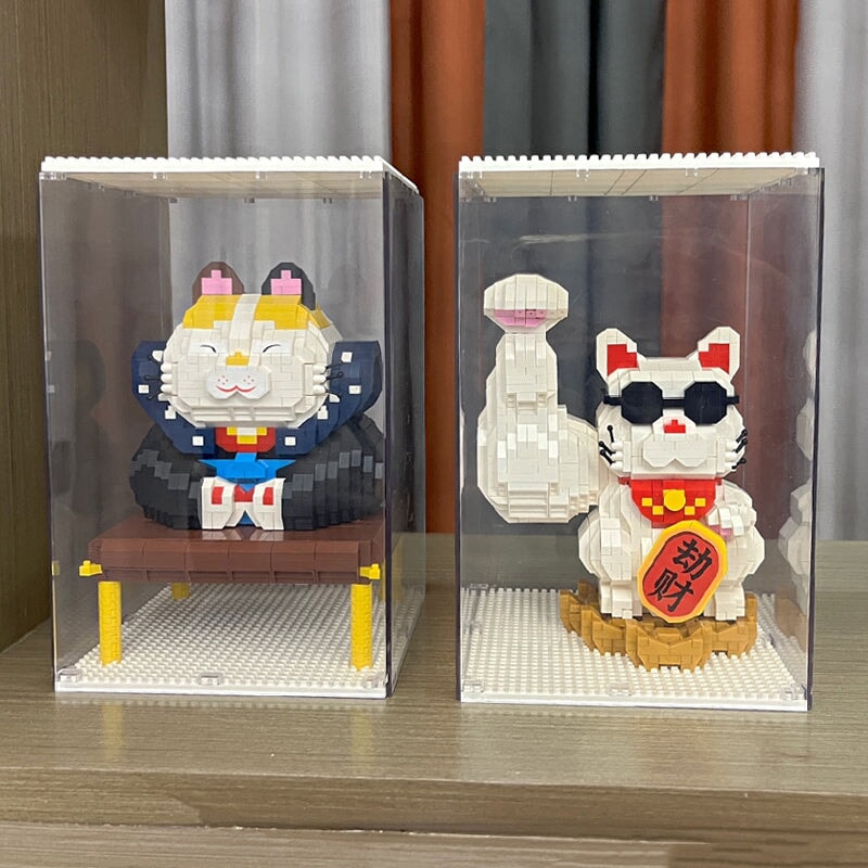 Brehn | Muskel Glückskatze & Kimono Outfit Nano Bausteine