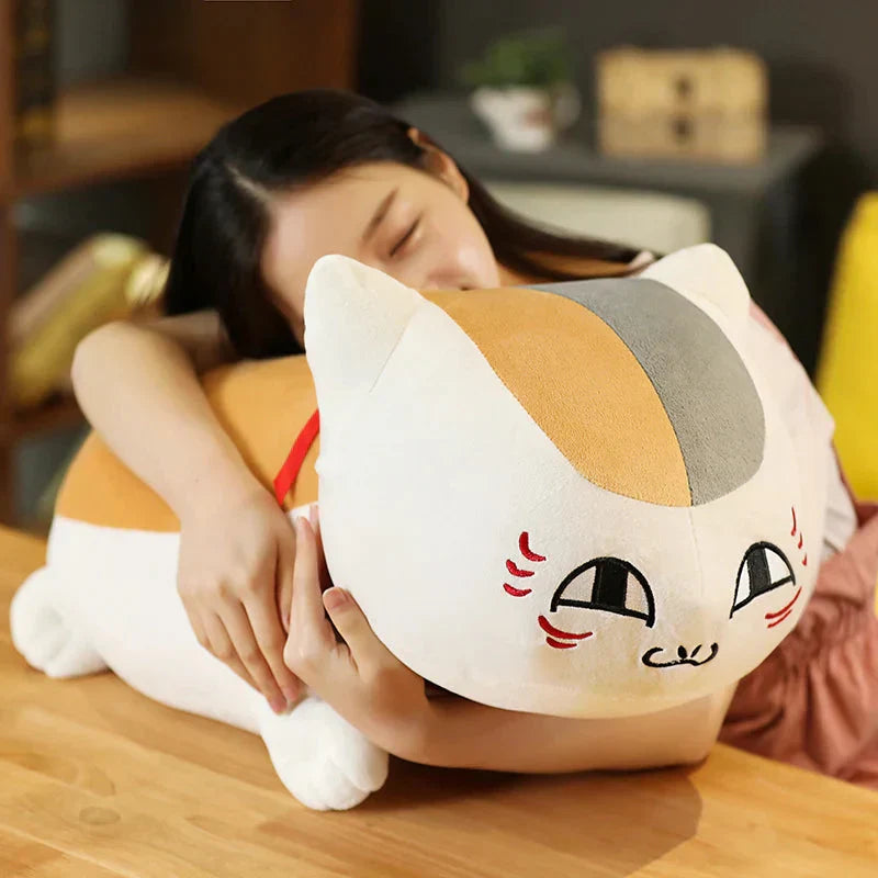 Brehn | Natsume Yuujinchou Nyanko Katze Weiß Schwarz Plüschfigur