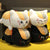 Brehn | Natsume Yuujinchou Nyanko Katze Weiß Schwarz Plüschfigur
