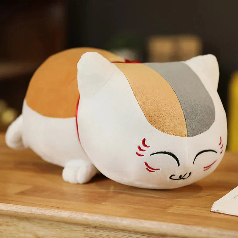 Brehn | Natsume Yuujinchou Nyanko Katze Weiß Schwarz Plüschfigur