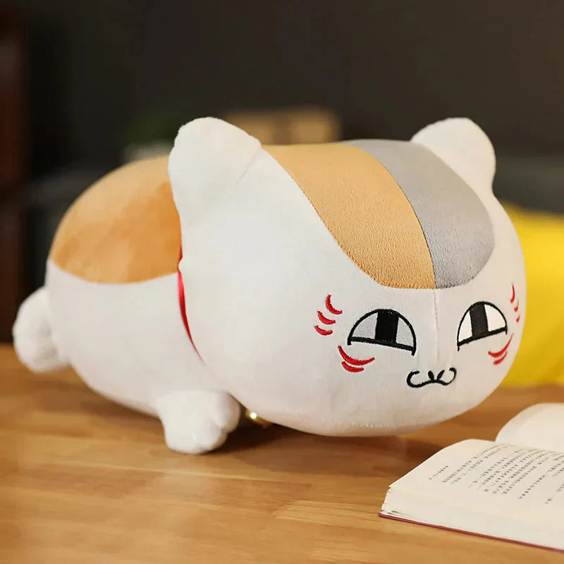 Brehn | Natsume Yuujinchou Nyanko Katze Weiß Schwarz Plüschfigur