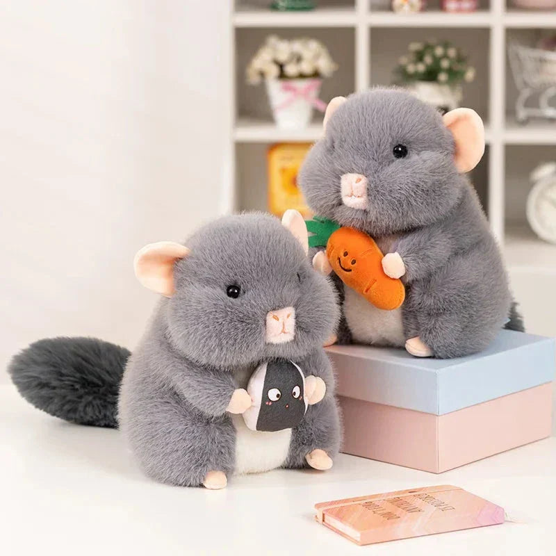 Brehn | Nunu & Nibbles Dicke Chinchilla Plüschtiere