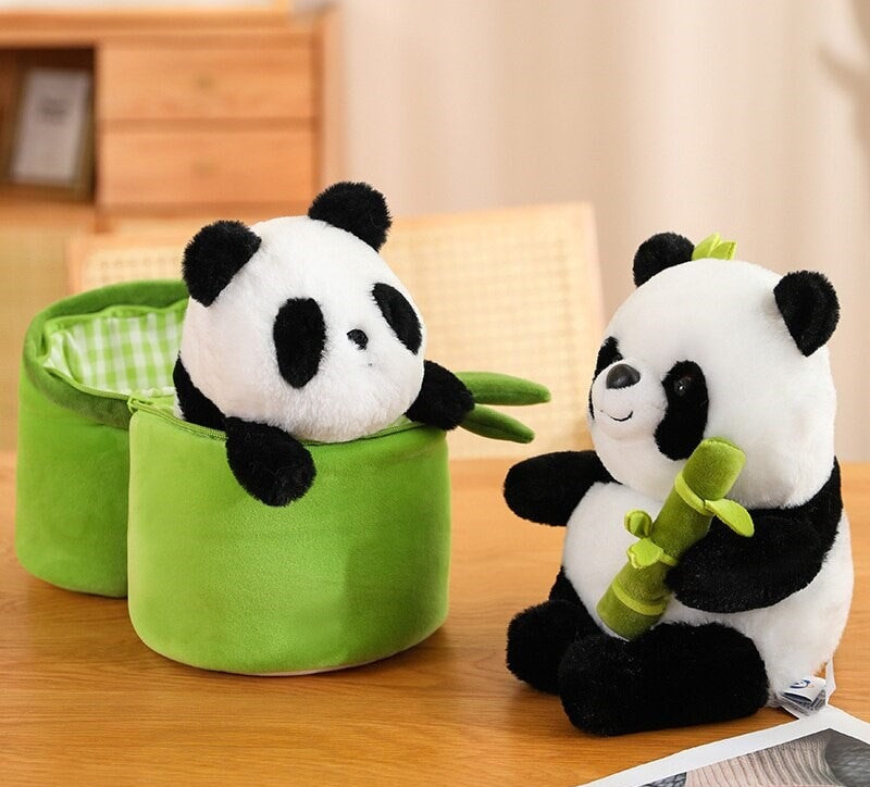 Brehn | Panda & Bambus Buddy Plüschtiere