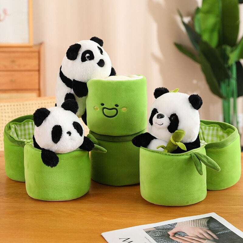 Brehn | Panda & Bambus Buddy Plüschtiere