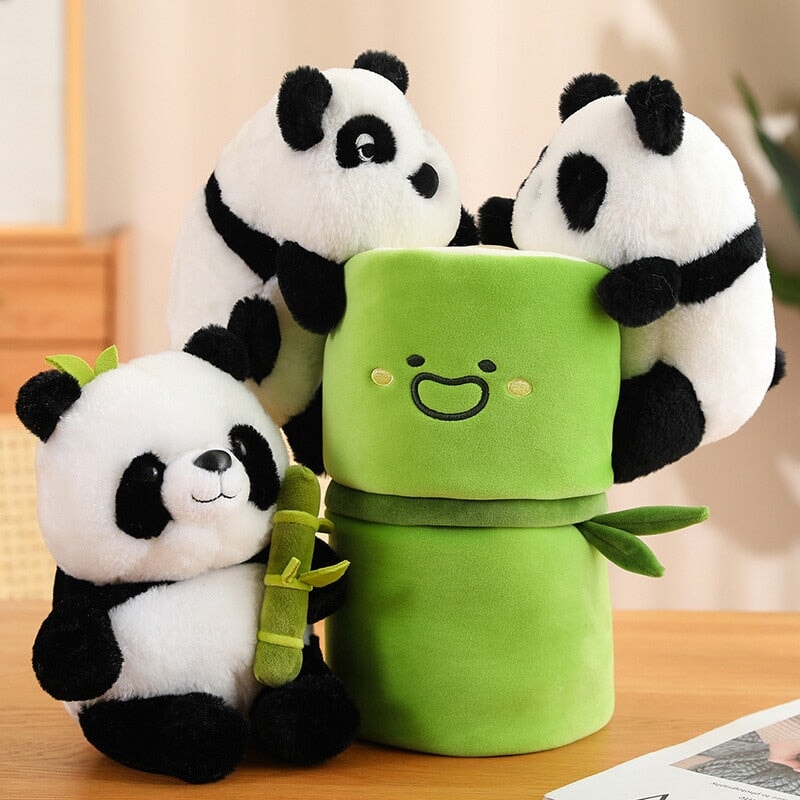 Brehn | Panda & Bambus Buddy Plüschtiere