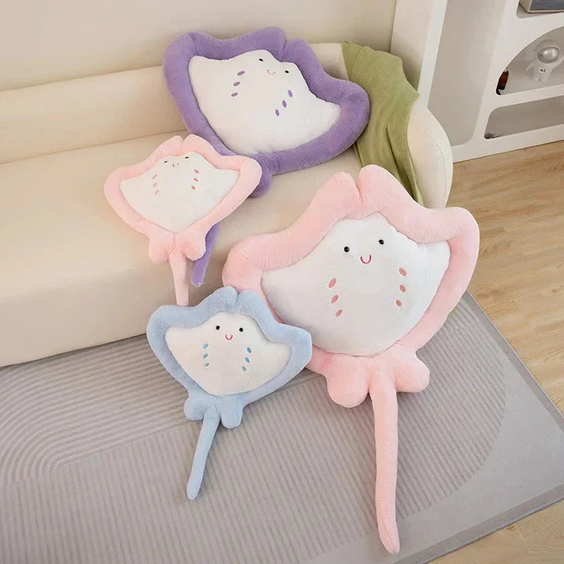 Brehn | Pastel Manta Rochen Plüsch