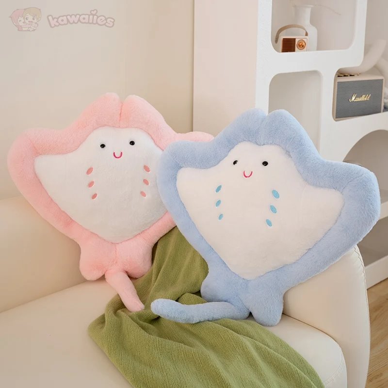 Brehn | Pastel Manta Rochen Plüsch