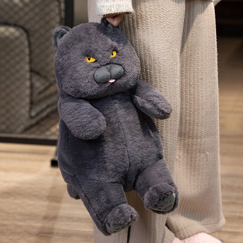 Brehn | Poe die grimmige Katze Plüschfigur