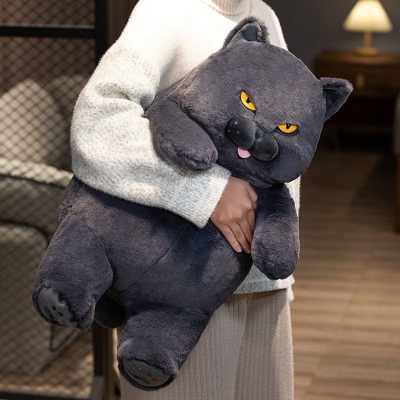 Brehn | Poe die grimmige Katze Plüschfigur