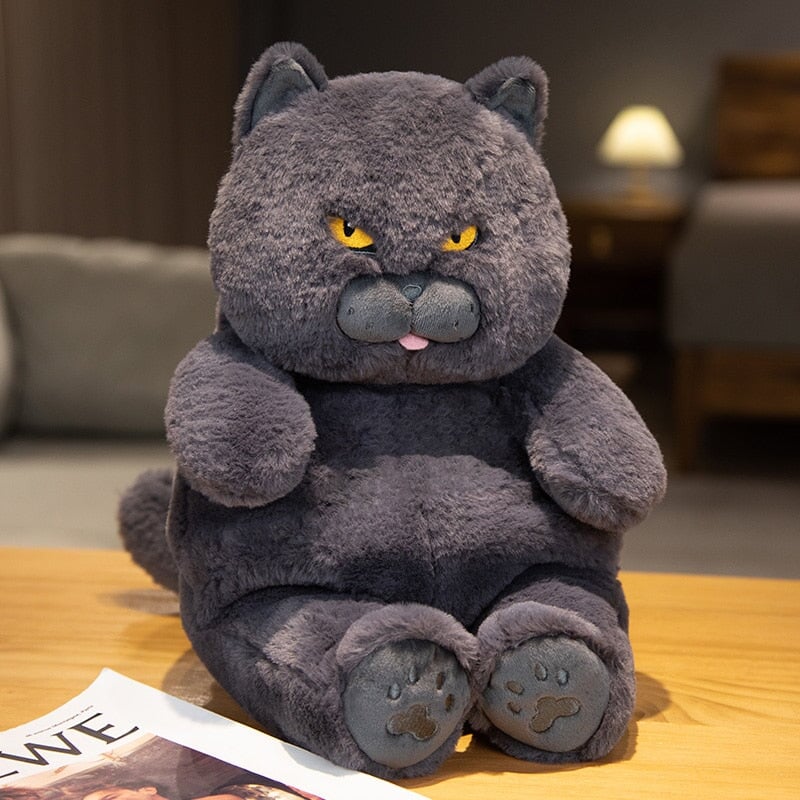 Brehn | Poe die grimmige Katze Plüschfigur