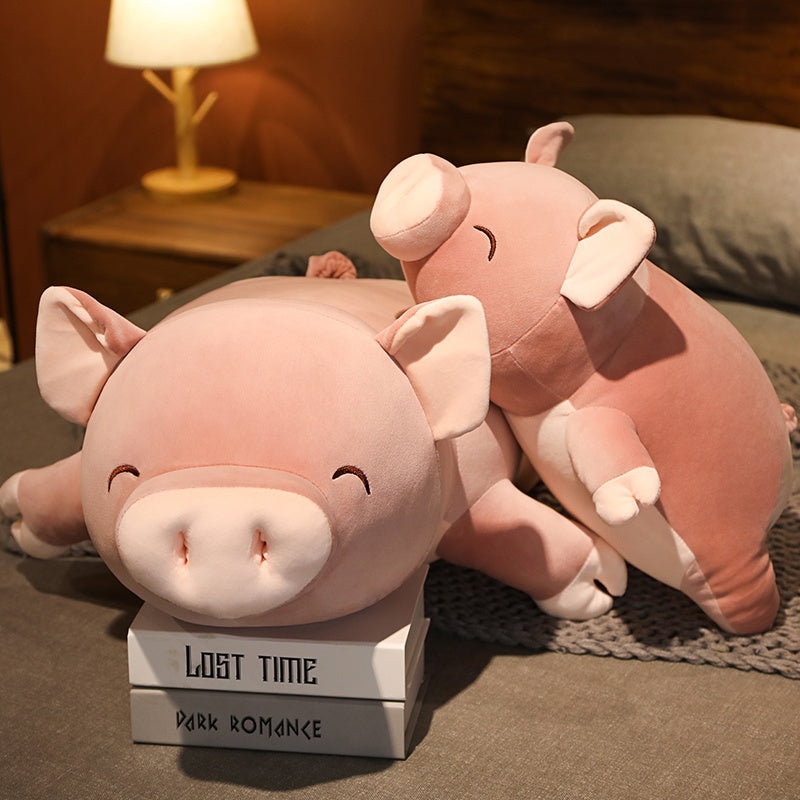 Brehn | Poppy das rosa Jumbo-Schwein Plüschtier