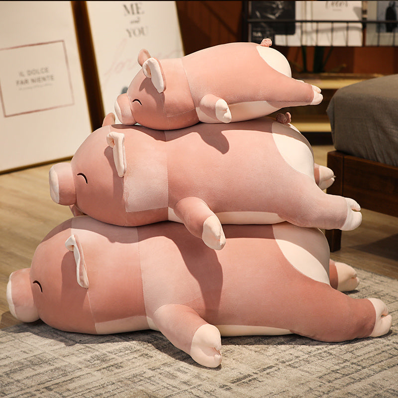 Brehn | Poppy das rosa Jumbo-Schwein Plüschtier