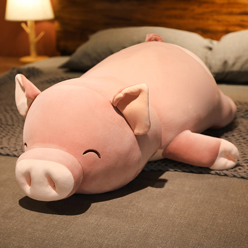Brehn | Poppy das rosa Jumbo-Schwein Plüschtier