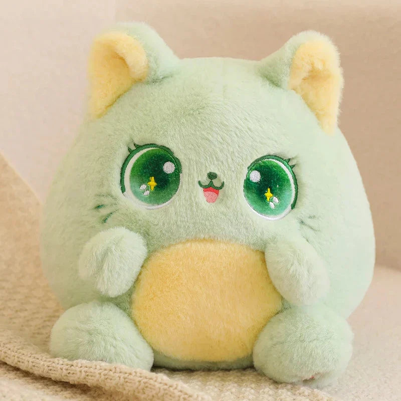 Brehn | Rainbow Fluffy Cat Squad Ball Plüschspielzeug