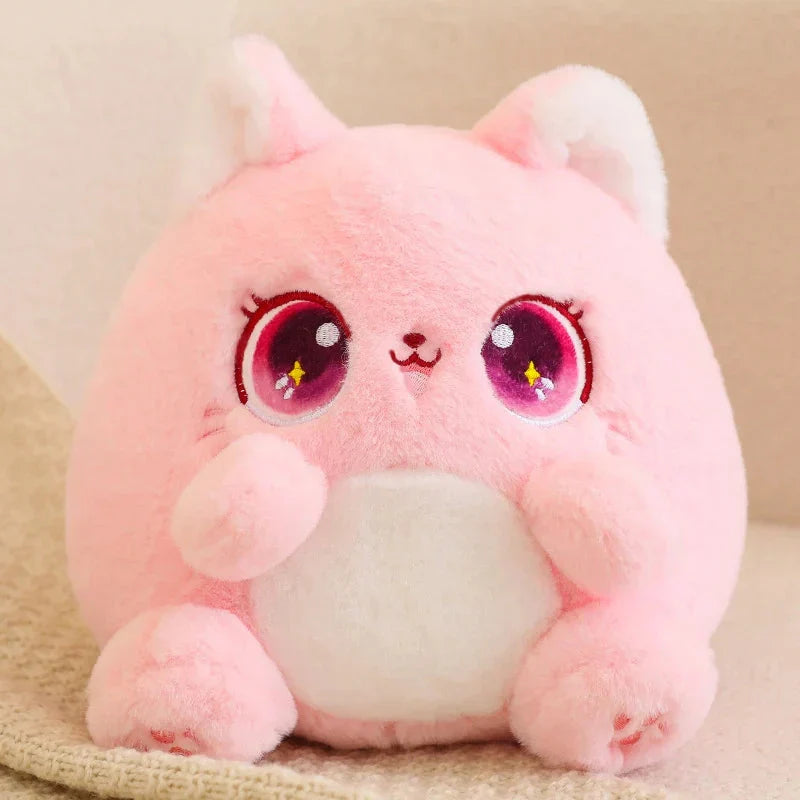 Brehn | Rainbow Fluffy Cat Squad Ball Plüschspielzeug