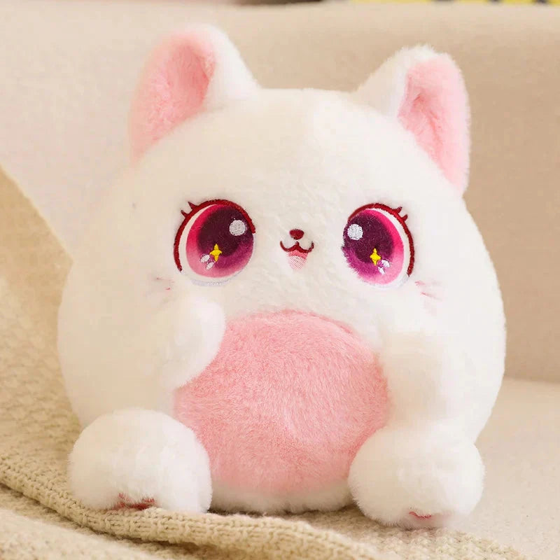 Brehn | Rainbow Fluffy Cat Squad Ball Plüschspielzeug