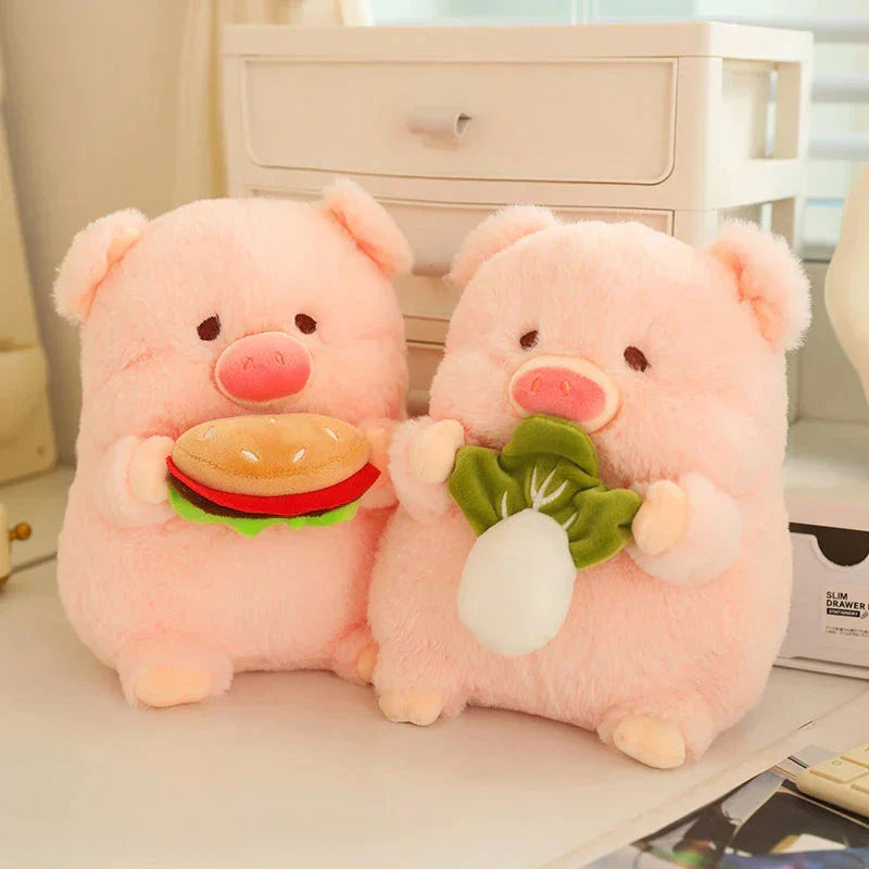 Brehn | Runde Flauschige Chonky Schweinchen Plüsch
