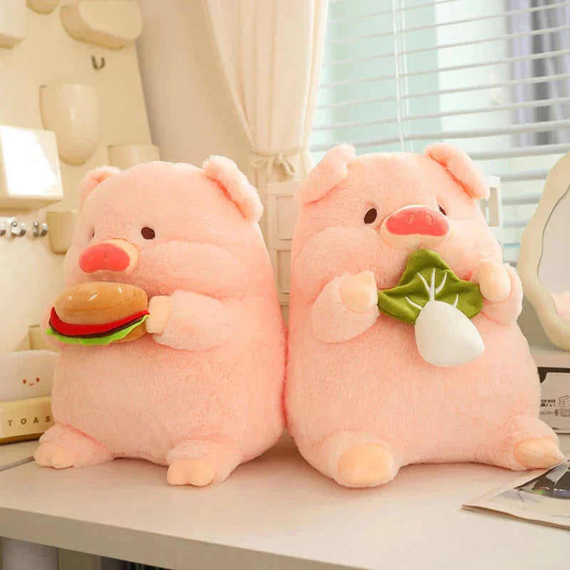 Brehn | Runde Flauschige Chonky Schweinchen Plüsch