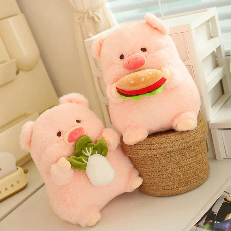 Brehn | Runde Flauschige Chonky Schweinchen Plüsch