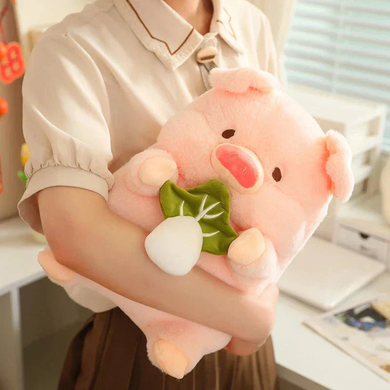 Brehn | Runde Flauschige Chonky Schweinchen Plüsch