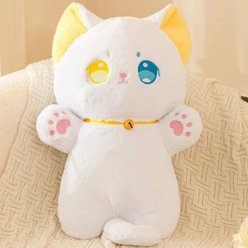 Brehn | Sailor Moon Flauschige Schwarze Weiße Katzen Plüschtiere