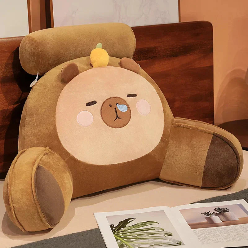 Brehn | Schlafende Kapybara Ruhekissen Pillow