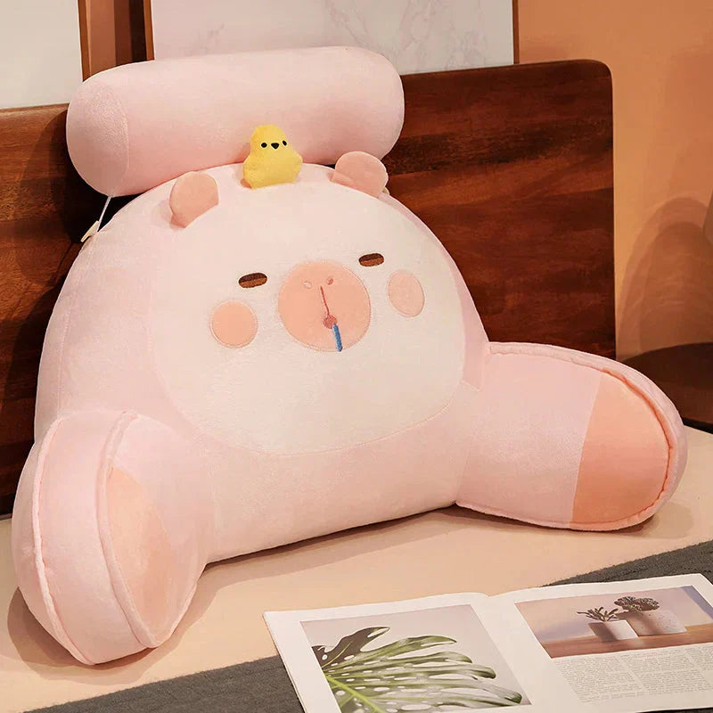 Brehn | Schlafende Kapybara Ruhekissen Pillow