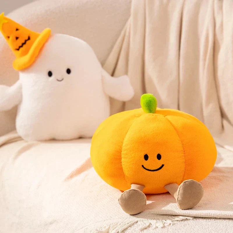 Brehn | Lächelnder Halloween Kürbis Geist Plüsch