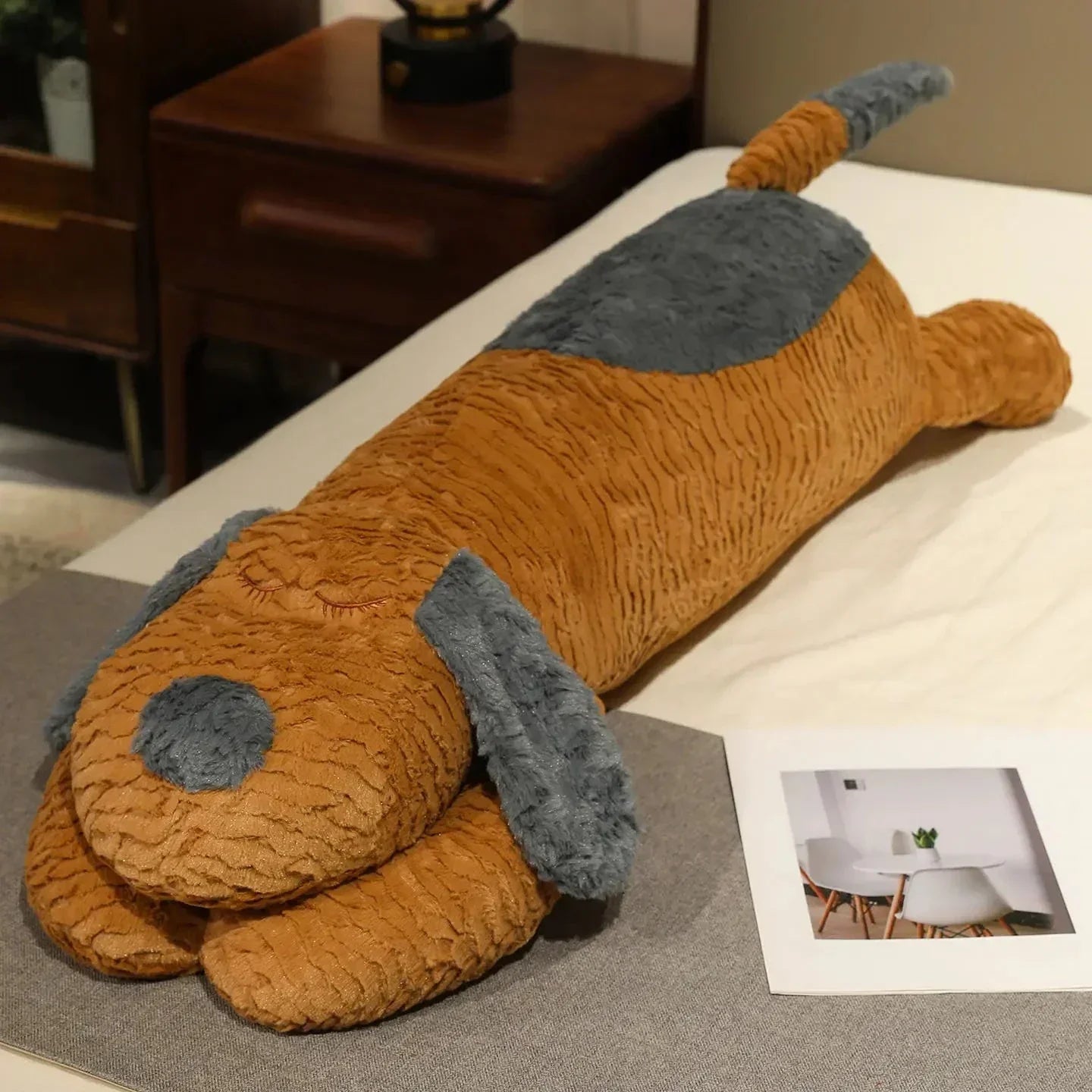 Brehn | Snoozie der schläfrige Welpe Kissen zum Umarmen