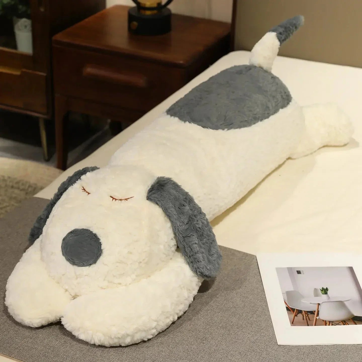 Brehn | Snoozie der schläfrige Welpe Kissen zum Umarmen