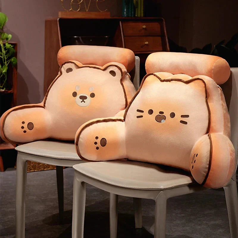 Brehn | Squishy Bread Katze Hund Bär Ruhe Kissen Sitz
