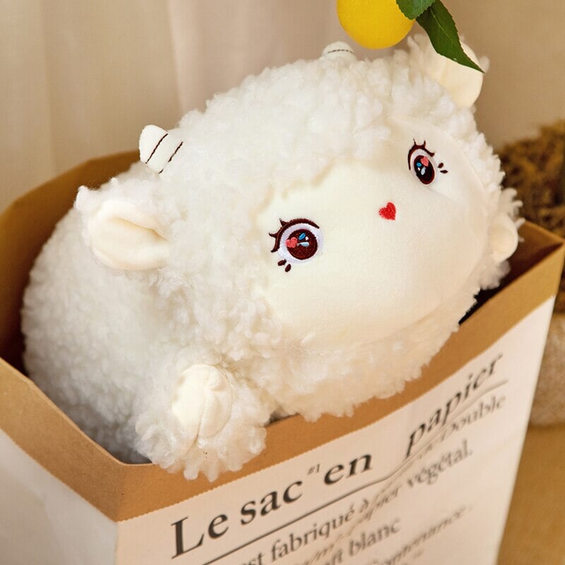 Brehn | Süßes Flauschiges Liegendes Lamm Kuschelfreunde