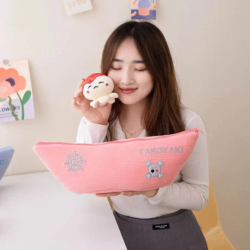 Brehn | Leckere Takoyaki Balls Süßigkeiten Tasche Plüschies