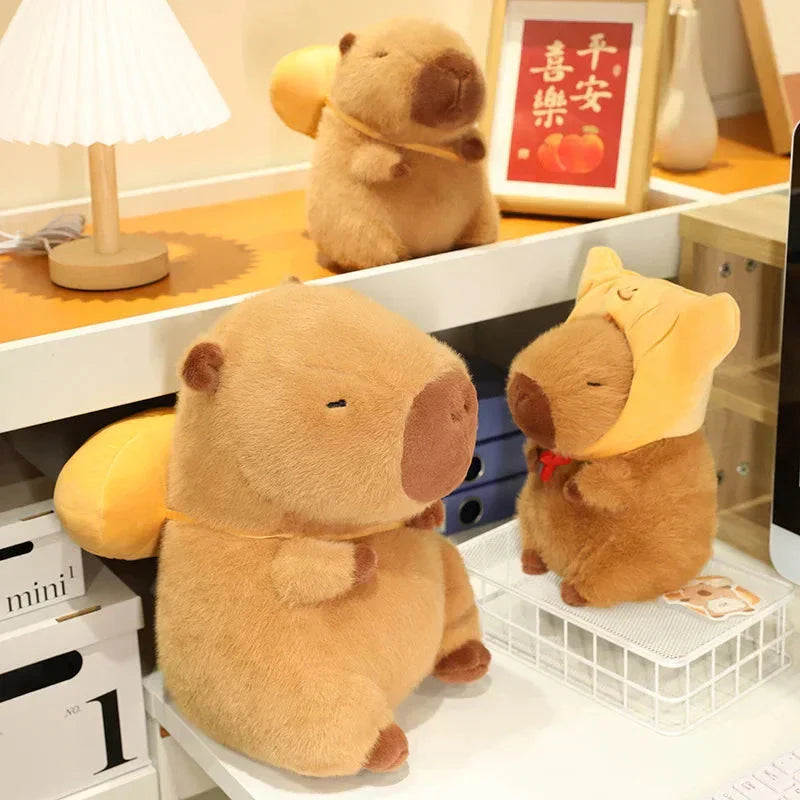 Brehn | Geröstete Croissant Capybara Plüschtiere
