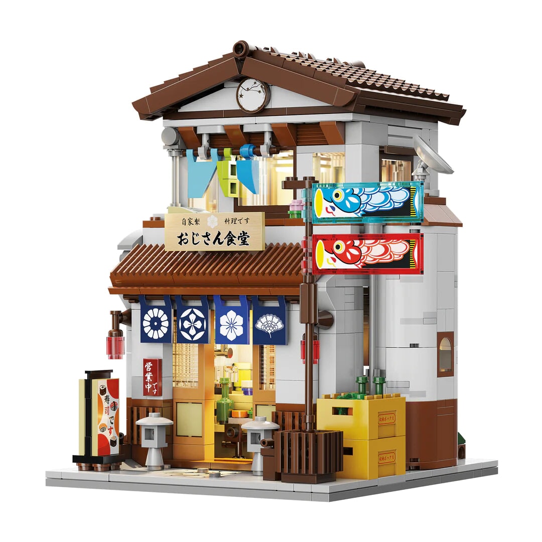 Brehn | Traditionelles lokales japanisches Restaurant LED-Bauset