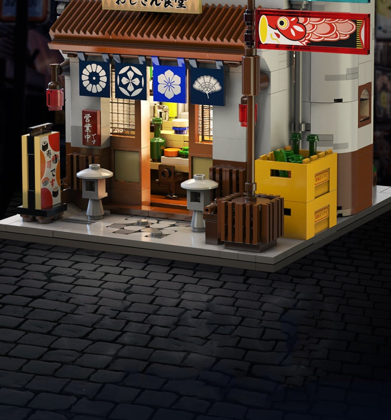 Brehn | Traditionelles lokales japanisches Restaurant LED-Bauset