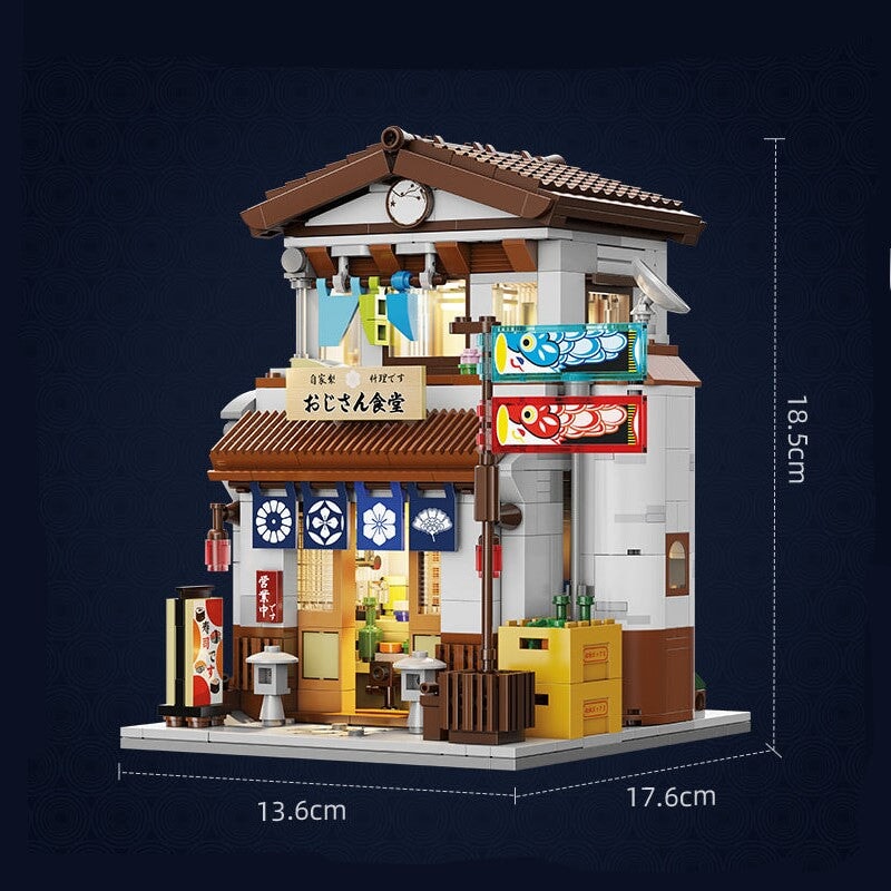 Brehn | Traditionelles lokales japanisches Restaurant LED-Bauset