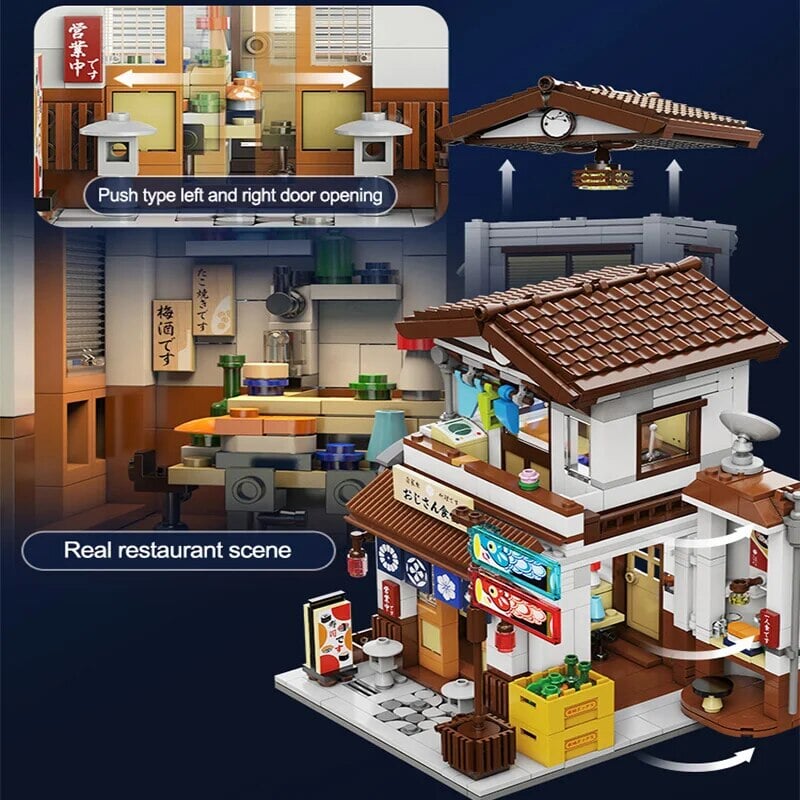 Brehn | Traditionelles lokales japanisches Restaurant LED-Bauset