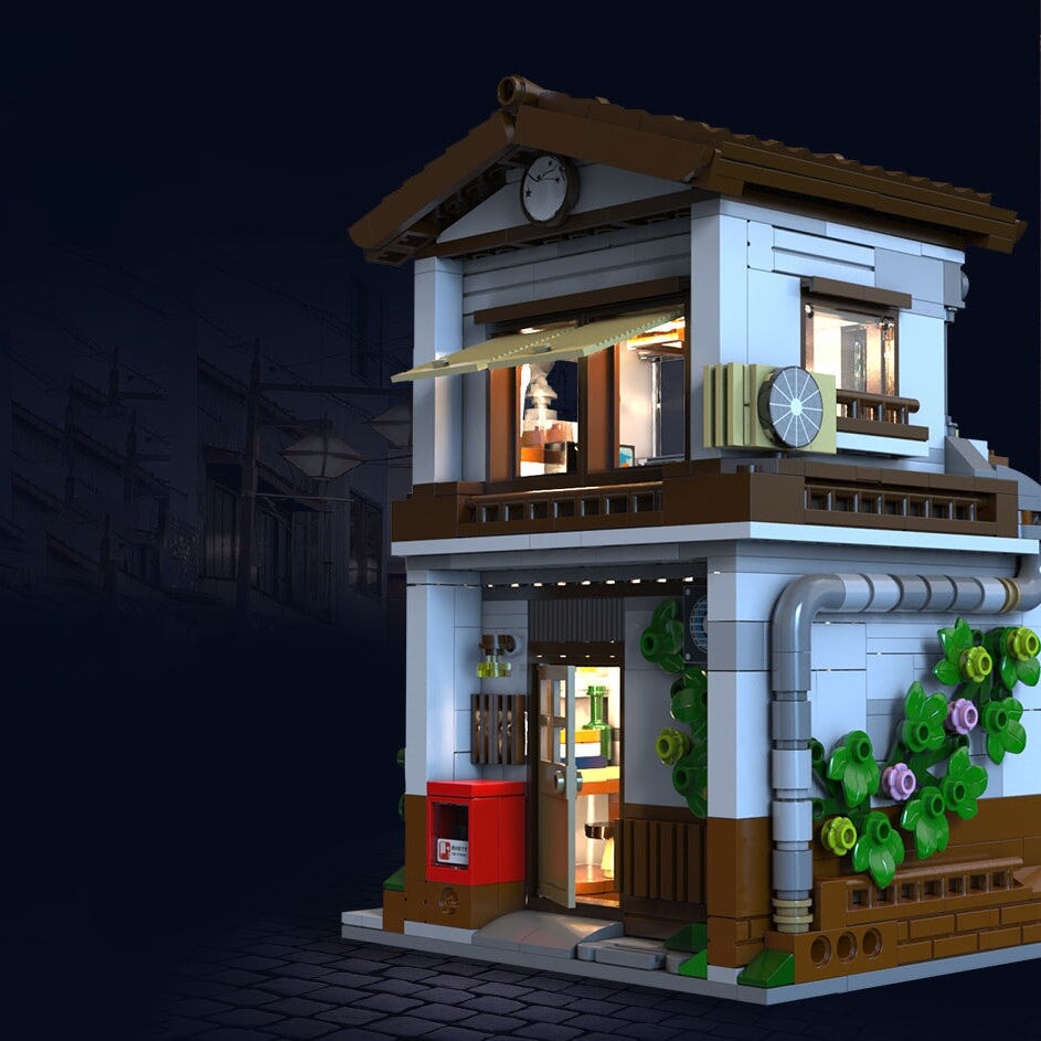 Brehn | Traditionelles lokales japanisches Restaurant LED-Bauset