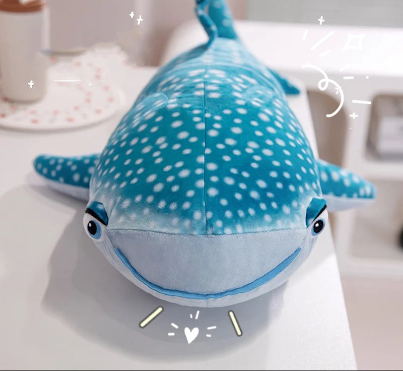 Brehn | Weißer Beluga Blauwal Hai 75cm Plüschtiere